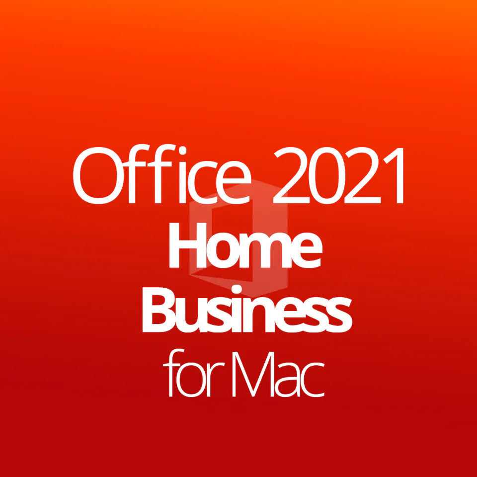 Clé Office 2021 Home & Business Retail pour Mac – Activation instantanée pour 1 Mac – OMEAS Official