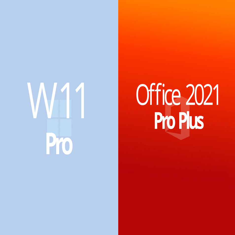 Pack Pro Windows 11 Pro + Office 2021 Pro Plus – Clés officielles à vie